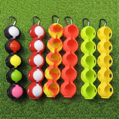 Silicone Golf Ball Cover: Portable Support for Quick Release Training (24BD)